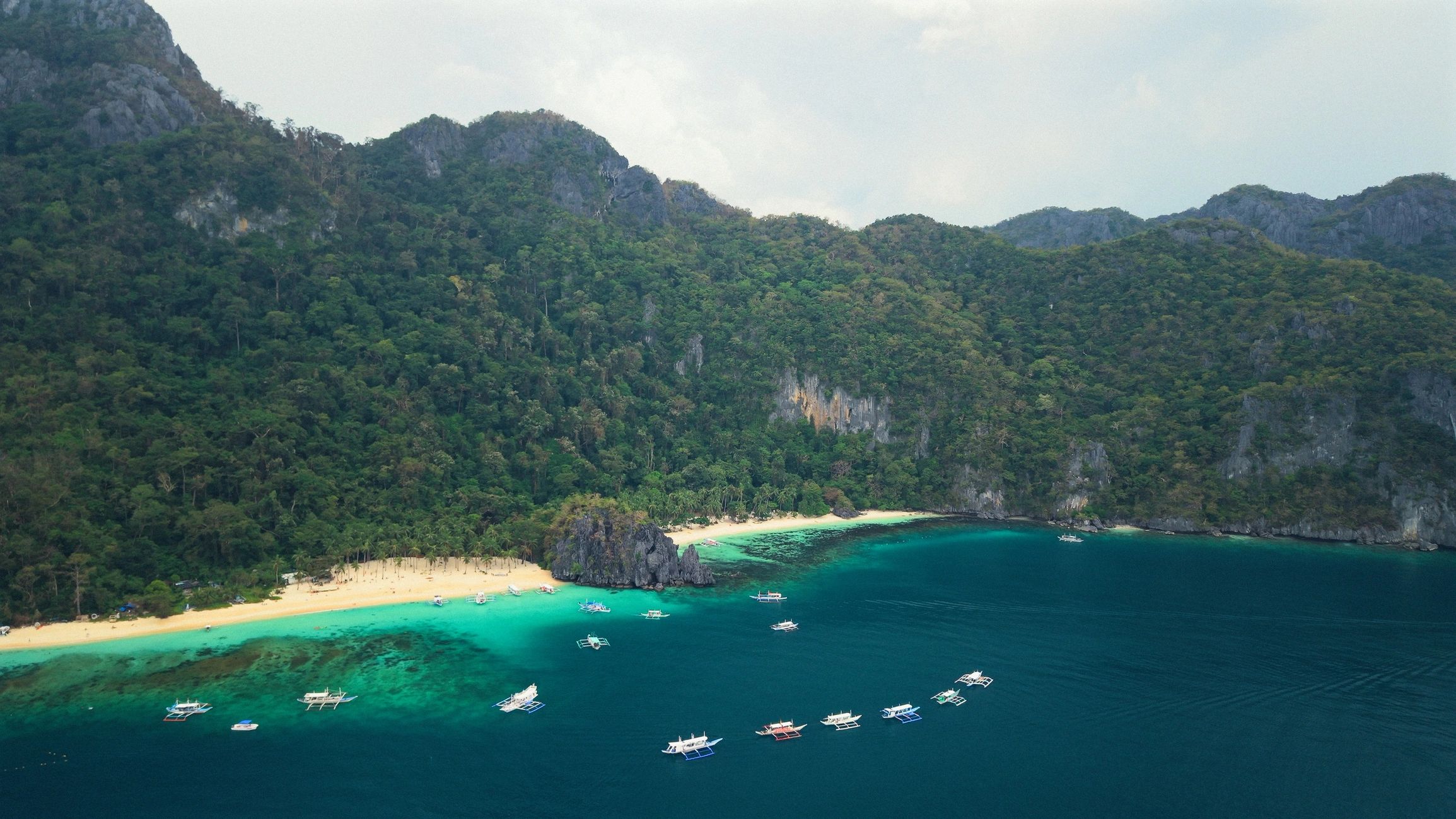 El Nido Palawan coastline and beaches